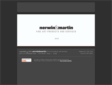 Tablet Screenshot of nerwinandmartin.com